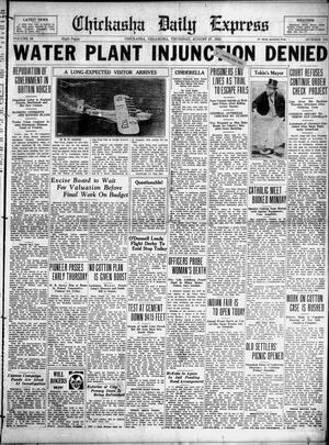 Chickasha Daily Express (Chickasha, Okla.), Vol. 32, No. 191, Ed. 1 Thursday, August 27, 1931