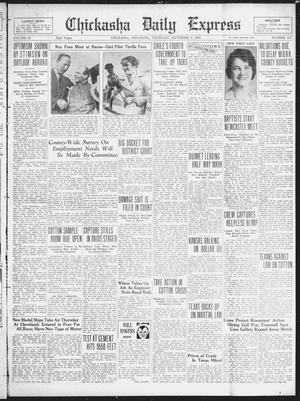 Chickasha Daily Express (Chickasha, Okla.), Vol. 32, No. 197, Ed. 1 Thursday, September 3, 1931