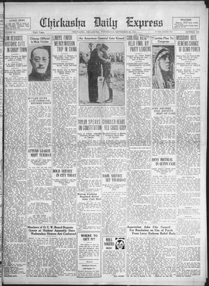 Chickasha Daily Express (Chickasha, Okla.), Vol. 32, No. 219, Ed. 1 Wednesday, September 30, 1931