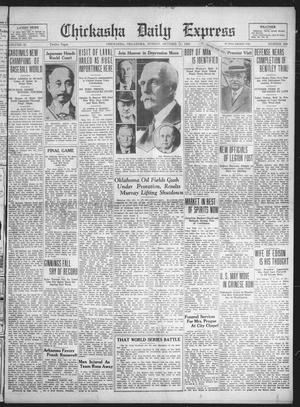 Chickasha Daily Express (Chickasha, Okla.), Vol. 32, No. 228, Ed. 1 Sunday, October 11, 1931