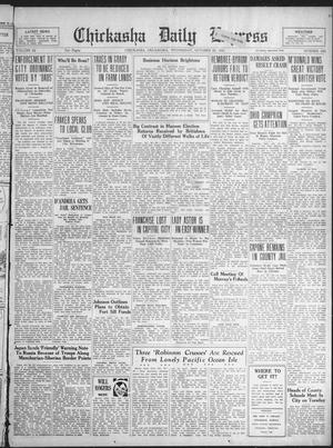 Chickasha Daily Express (Chickasha, Okla.), Vol. 32, No. 243, Ed. 1 Wednesday, October 28, 1931