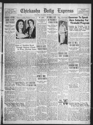 Chickasha Daily Express (Chickasha, Okla.), Vol. 32, No. 244, Ed. 1 Thursday, October 29, 1931