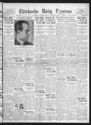 Chickasha Daily Express (Chickasha, Okla.), Vol. 32, No. 259, Ed. 1 Monday, November 16, 1931