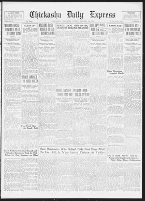 Primary view of object titled 'Chickasha Daily Express (Chickasha, Okla.), Vol. 33, No. 6, Ed. 1 Sunday, January 24, 1932'.