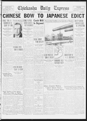 Chickasha Daily Express (Chickasha, Okla.), Vol. 33, No. 9, Ed. 1 Wednesday, January 27, 1932