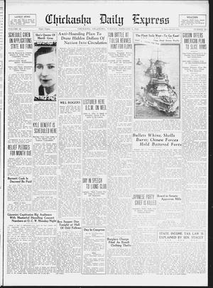 Chickasha Daily Express (Chickasha, Okla.), Vol. 33, No. 20, Ed. 1 Tuesday, February 9, 1932