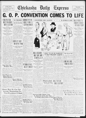 Chickasha Daily Express (Chickasha, Okla.), Vol. 33, No. 129, Ed. 1 Wednesday, June 15, 1932