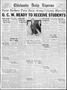 Newspaper: Chickasha Daily Express (Chickasha, Okla.), Vol. 33, No. 200, Ed. 1 W…