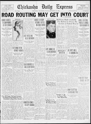 Chickasha Daily Express (Chickasha, Okla.), Vol. 33, No. 215, Ed. 1 Sunday, September 25, 1932
