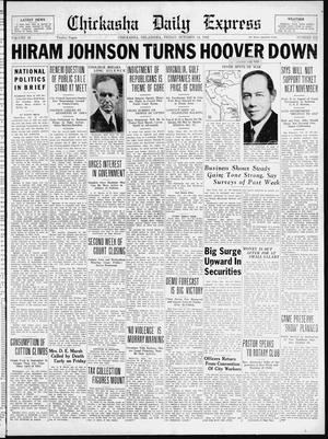 Chickasha Daily Express (Chickasha, Okla.), Vol. 33, No. 232, Ed. 1 Friday, October 14, 1932