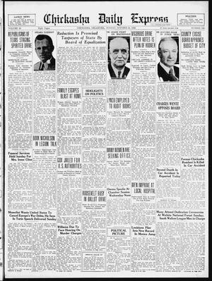 Chickasha Daily Express (Chickasha, Okla.), Vol. 33, No. 240, Ed. 1 Monday, October 24, 1932