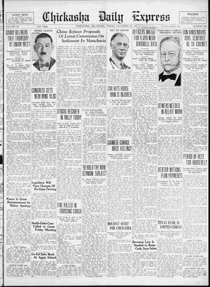 Chickasha Daily Express (Chickasha, Okla.), Vol. 33, No. 268, Ed. 1 Friday, November 25, 1932