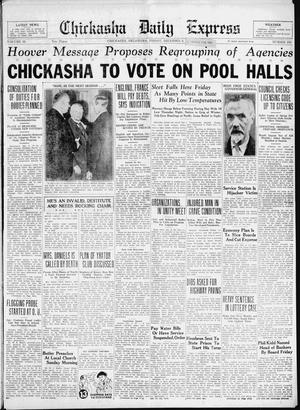 Chickasha Daily Express (Chickasha, Okla.), Vol. 33, No. 280, Ed. 1 Friday, December 9, 1932
