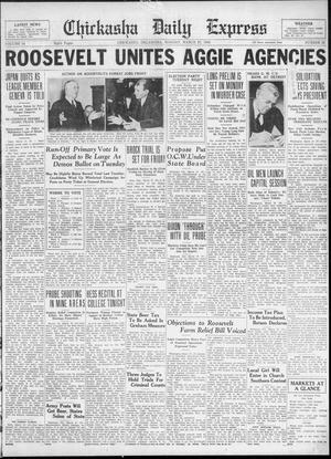 Chickasha Daily Express (Chickasha, Okla.), Vol. 34, No. 55, Ed. 1 Monday, March 27, 1933