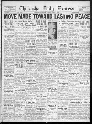Chickasha Daily Express (Chickasha, Okla.), Vol. 34, No. 79, Ed. 1 Tuesday, April 25, 1933