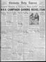 Thumbnail image of item number 1 in: 'Chickasha Daily Express (Chickasha, Okla.), Vol. 34, No. 160, Ed. 1 Sunday, July 30, 1933'.