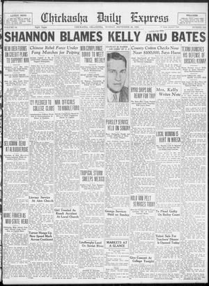 Chickasha Daily Express (Chickasha, Okla.), Vol. 34, No. 208, Ed. 1 Monday, September 25, 1933