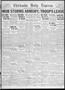 Primary view of Chickasha Daily Express (Chickasha, Okla.), Vol. 34, No. 264, Ed. 1 Tuesday, November 28, 1933