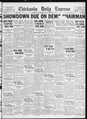 Chickasha Daily Express (Chickasha, Okla.), Vol. 35, No. 8, Ed. 1 Monday, February 5, 1934