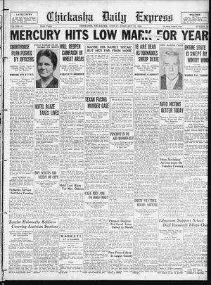 Chickasha Daily Express (Chickasha, Okla.), Vol. 35, No. 26, Ed. 1 Monday, February 26, 1934