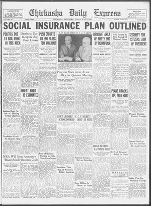 Chickasha Daily Express (Chickasha, Okla.), Vol. 35, No. 115, Ed. 1 Friday, June 8, 1934