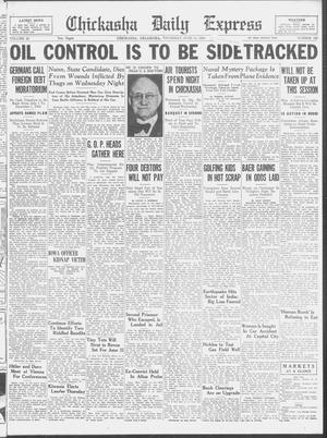 Chickasha Daily Express (Chickasha, Okla.), Vol. 35, No. 120, Ed. 1 Thursday, June 14, 1934