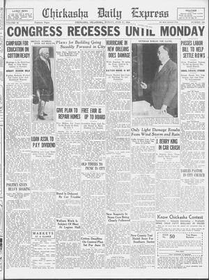 Chickasha Daily Express (Chickasha, Okla.), Vol. 35, No. 122, Ed. 1 Sunday, June 17, 1934