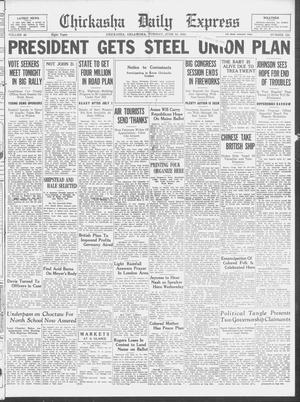 Chickasha Daily Express (Chickasha, Okla.), Vol. 35, No. 124, Ed. 1 Tuesday, June 19, 1934