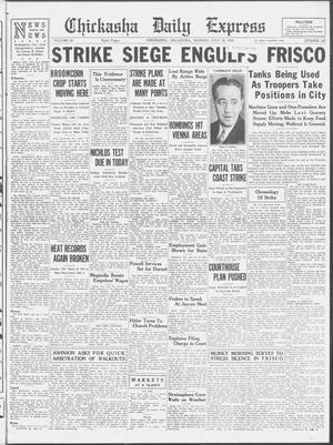 Chickasha Daily Express (Chickasha, Okla.), Vol. 35, No. 147, Ed. 1 Monday, July 16, 1934