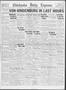 Newspaper: Chickasha Daily Express (Chickasha, Okla.), Vol. 35, No. 161, Ed. 1 W…