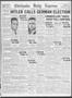 Newspaper: Chickasha Daily Express (Chickasha, Okla.), Vol. 35, No. 162, Ed. 1 T…