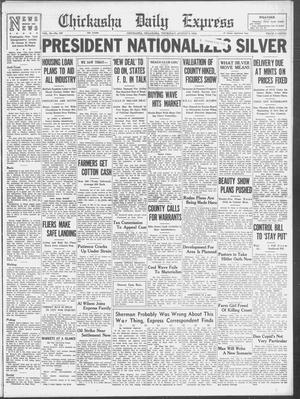 Chickasha Daily Express (Chickasha, Okla.), Vol. 35, No. 167, Ed. 1 Thursday, August 9, 1934
