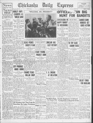 Chickasha Daily Express (Chickasha, Okla.), Vol. 35, No. 183, Ed. 1 Wednesday, August 29, 1934