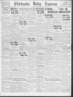 Chickasha Daily Express (Chickasha, Okla.), Vol. 35, No. 185, Ed. 1 Friday, August 31, 1934