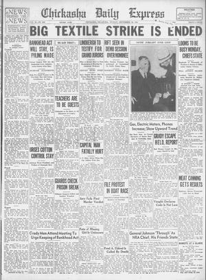 Chickasha Daily Express (Chickasha, Okla.), Vol. 35, No. 203, Ed. 1 Sunday, September 23, 1934