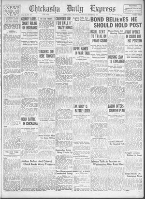 Chickasha Daily Express (Chickasha, Okla.), Vol. 35, No. 209, Ed. 1 Tuesday, October 2, 1934