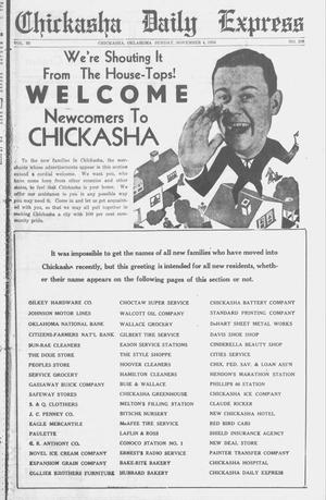 Chickasha Daily Express (Chickasha, Okla.), Vol. 35, No. 235, Ed. 1 Sunday, November 4, 1934