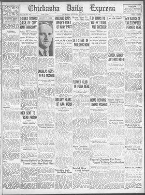 Chickasha Daily Express (Chickasha, Okla.), Vol. 35, No. 244, Ed. 1 Thursday, November 15, 1934