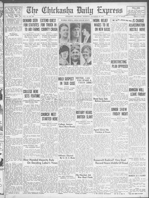 The Chickasha Daily Express (Chickasha, Okla.), Vol. 35, No. 251, Ed. 1 Thursday, November 22, 1934