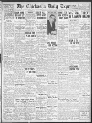 The Chickasha Daily Express (Chickasha, Okla.), Vol. 37, No. 10, Ed. 1 Wednesday, February 13, 1935