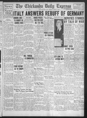 The Chickasha Daily Express (Chickasha, Okla.), Vol. 37, No. 41, Ed. 1 Thursday, March 21, 1935