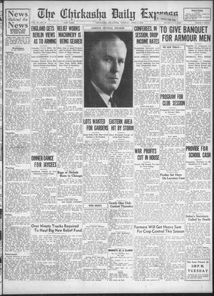 The Chickasha Daily Express (Chickasha, Okla.), Vol. 37, No. 57, Ed. 1 Tuesday, April 9, 1935