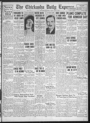The Chickasha Daily Express (Chickasha, Okla.), Vol. 37, No. 60, Ed. 1 Friday, April 12, 1935