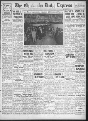 The Chickasha Daily Express (Chickasha, Okla.), Vol. 37, No. 68, Ed. 1 Monday, April 22, 1935