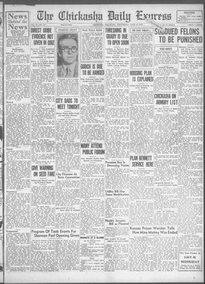 The Chickasha Daily Express (Chickasha, Okla.), Vol. 37, No. 117, Ed. 1 Wednesday, June 19, 1935