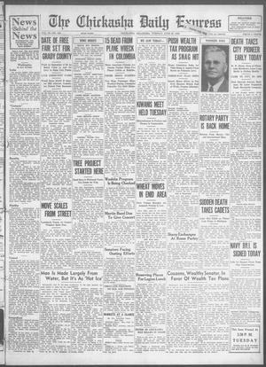 The Chickasha Daily Express (Chickasha, Okla.), Vol. 37, No. 122, Ed. 1 Tuesday, June 25, 1935