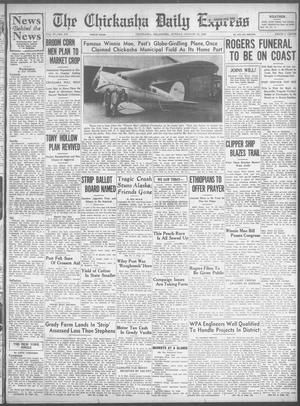 The Chickasha Daily Express (Chickasha, Okla.), Vol. 37, No. 167, Ed. 1 Sunday, August 18, 1935