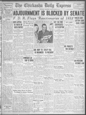 The Chickasha Daily Express (Chickasha, Okla.), Vol. 37, No. 174, Ed. 1 Sunday, August 25, 1935