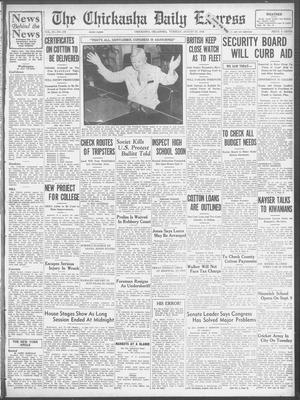 The Chickasha Daily Express (Chickasha, Okla.), Vol. 37, No. 176, Ed. 1 Tuesday, August 27, 1935