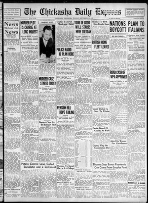 The Chickasha Daily Express (Chickasha, Okla.), Vol. 37, No. 192, Ed. 1 Monday, September 16, 1935